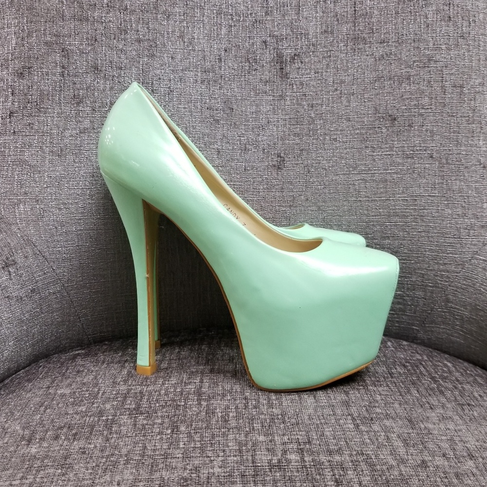 Tiffany blue sexy pumps/heels size 7 - NEW